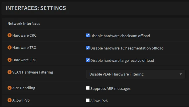 Screenshot showing how to disable IPv6
